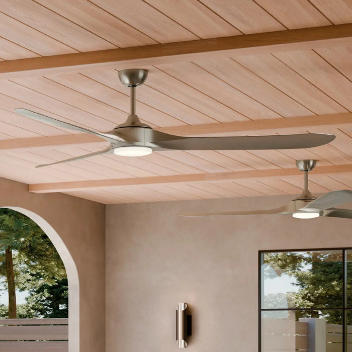 Kichler 310680 Mylo 80" Ceiling Fan with LED Light Kit - Brushed Nickel