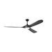 Kichler 310680 Mylo 80" Ceiling Fan with LED Light Kit - Satin Black
