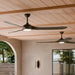 Kichler 310680 Mylo 80" Ceiling Fan with LED Light Kit - Satin Black