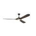 Kichler 310680 Mylo 80" Ceiling Fan with LED Light Kit - Satin Natural Bronze