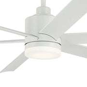 Kichler 310765 Loa 65" Ceiling Fan with LED Light Kit - Matte White