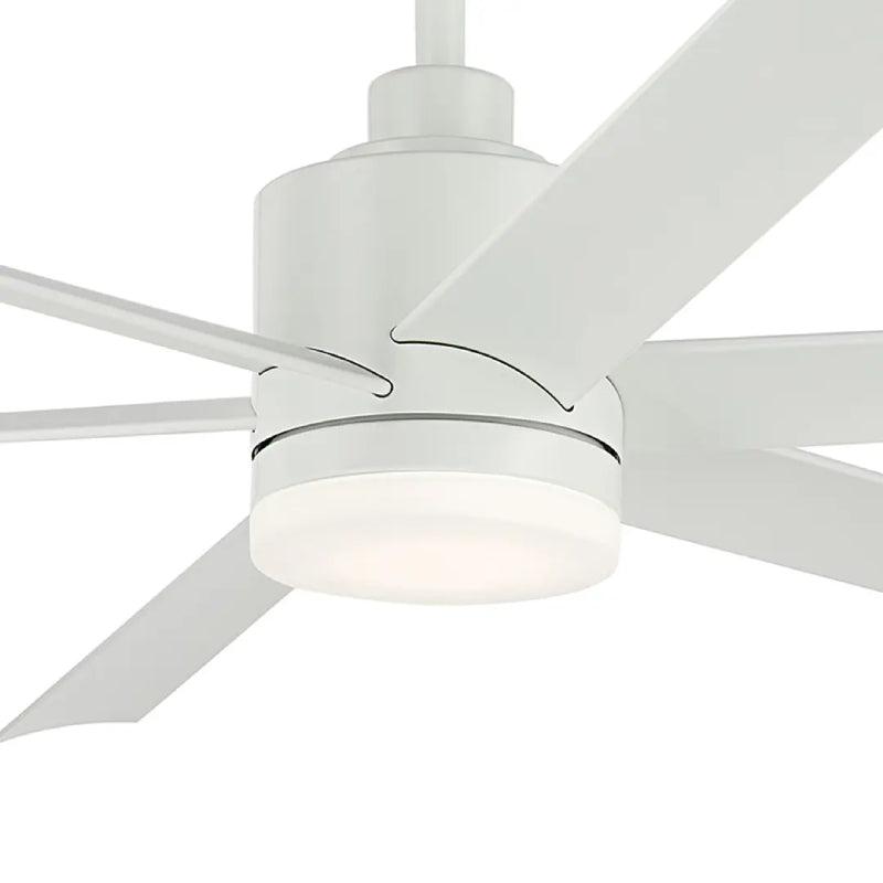 Kichler 310765 Loa 65" Ceiling Fan with LED Light Kit - Matte White