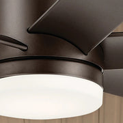 Kichler 310765 Loa 65" Ceiling Fan with LED Light Kit - Satin Natural