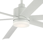 Kichler 310780 Loa 80" Ceiling Fan with LED Light Kit - Matte White