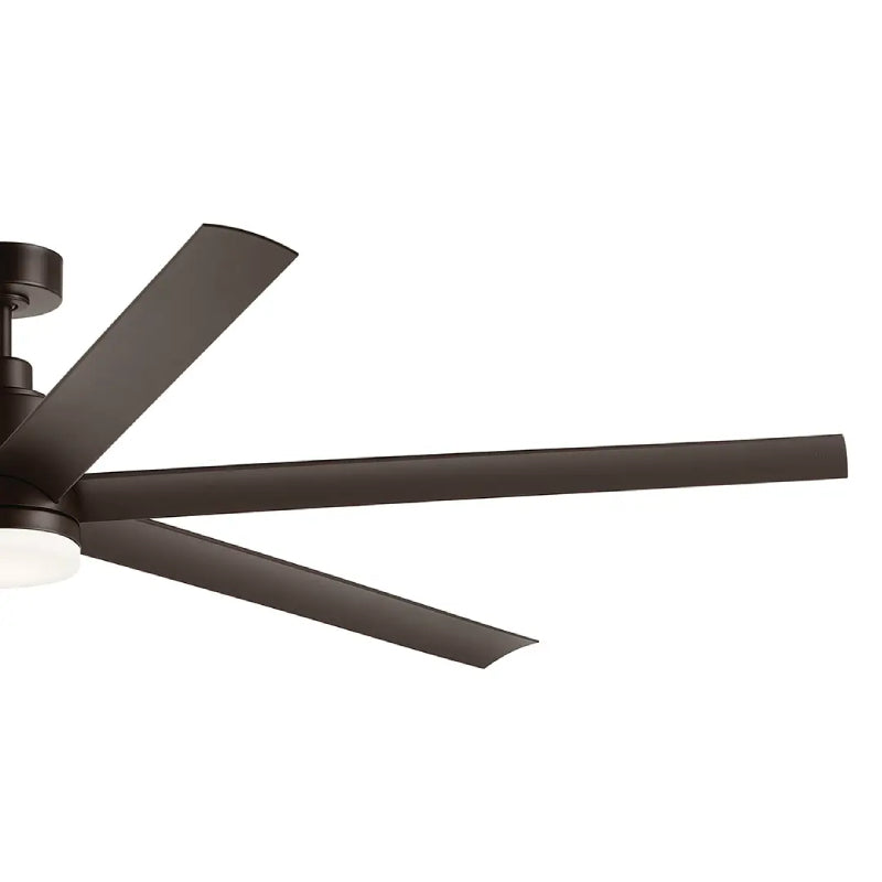 Kichler 310780 Loa 80" Ceiling Fan with LED Light Kit - Satin Natural Bronze