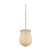 Hudson Valley 3109 Nevins 1-lt 10" Pendant-Aged Brass