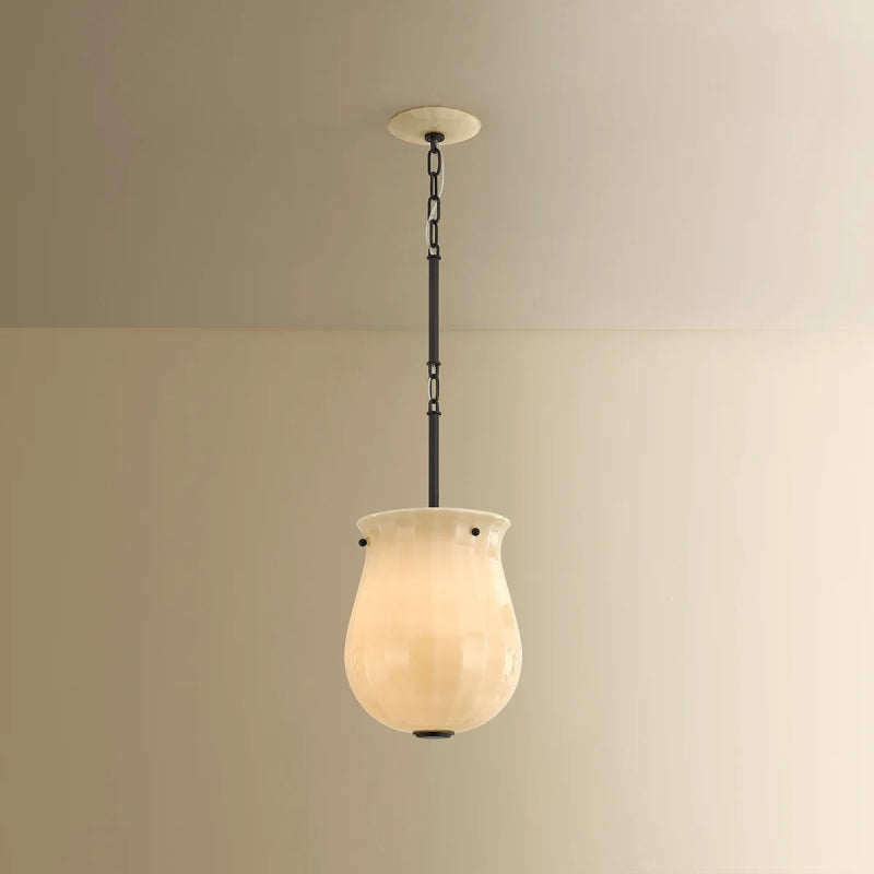 Hudson Valley 3109 Nevins 1-lt 10" Pendant-Distressed Bronze