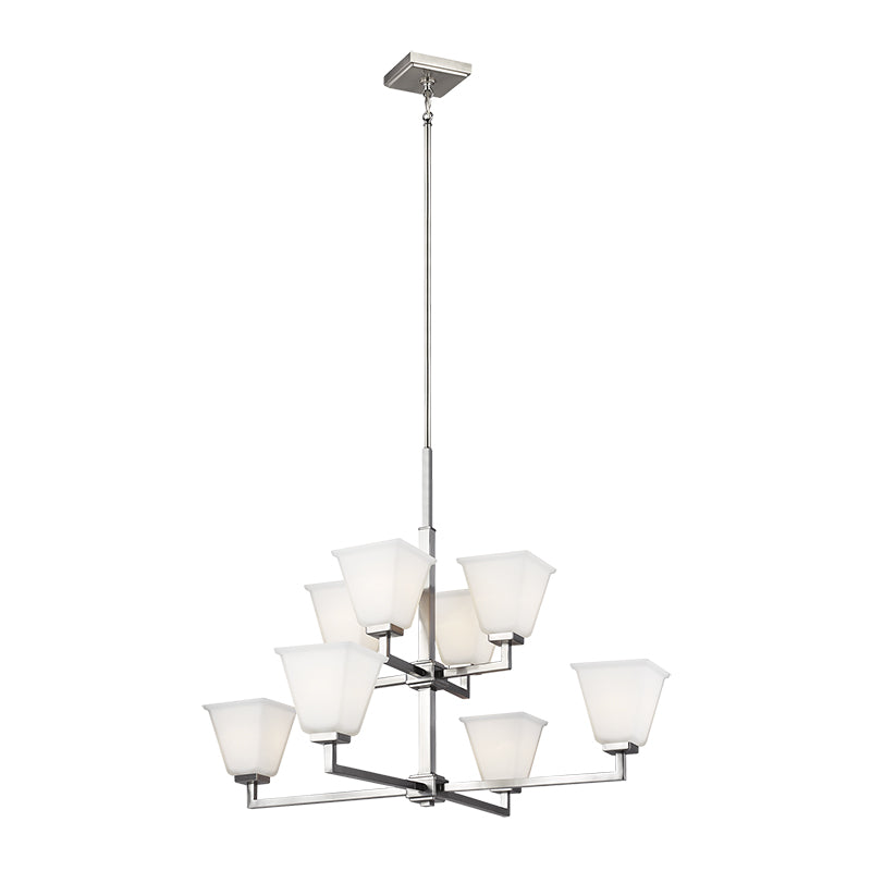 Generation 3113708 Ellis Harper 8-lt 36" Chandelier