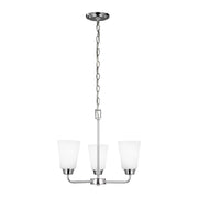 Generation 3115203EN3 Kerrville 3-lt 18" LED Chandelier - Chrome
