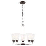 Generation 3115205 Kerrville 5-lt 20" Chandelier - Bronze