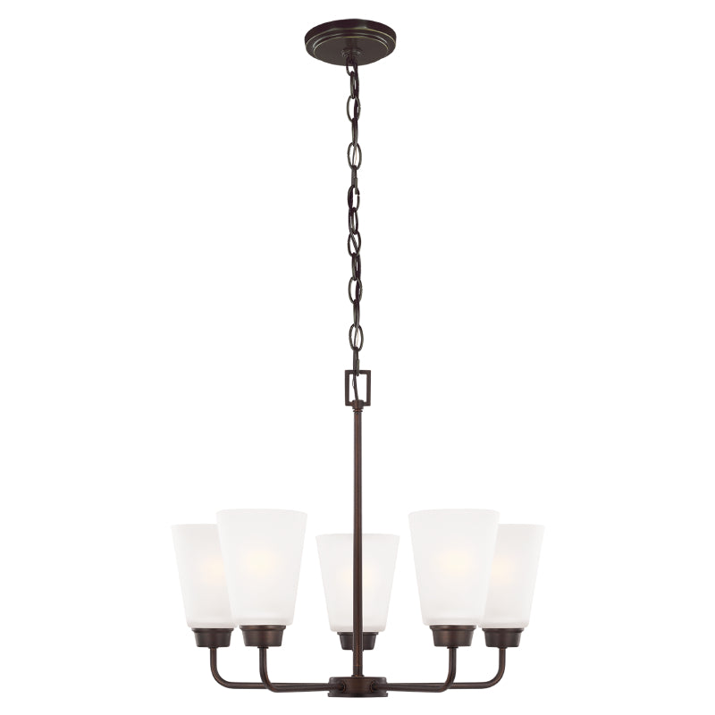 Generation 3115205 Kerrville 5-lt 20" Chandelier - Bronze
