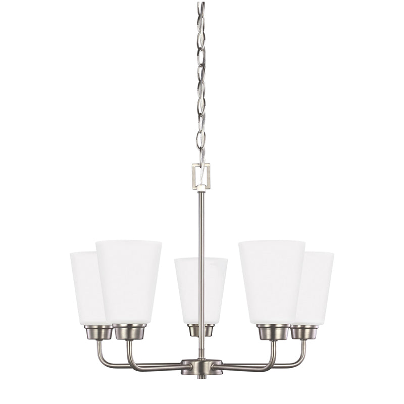 Generation 3115205EN3 Kerrville 5-lt 20" LED Chandelier