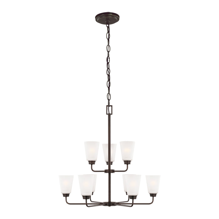 Sea Gull 3115209 Kerrville 9-lt 29" Chandelier