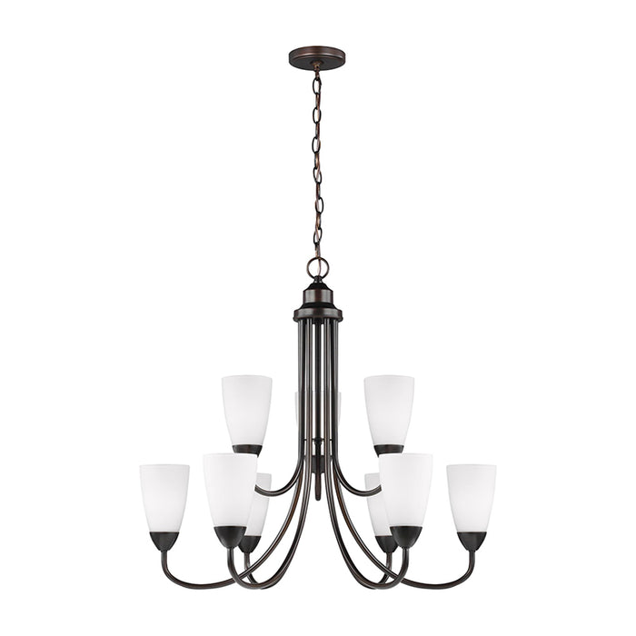 Sea Gull 3120209EN3 Seville 9-lt LED Chandelier