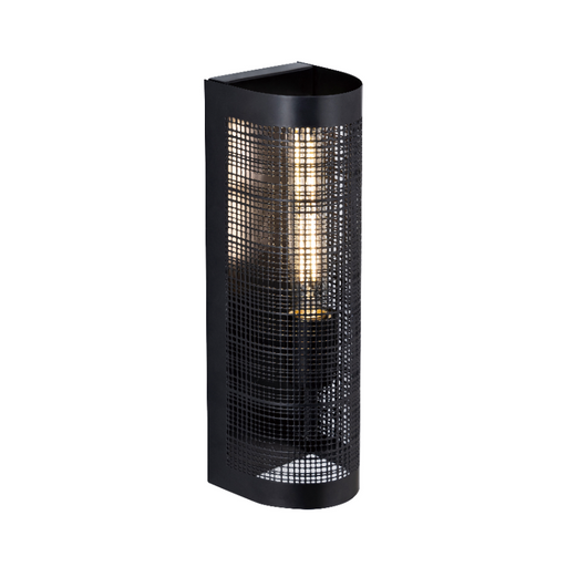 Maxim 31220 Hatcher 1-lt 14" Tall Wall Sconce - Black