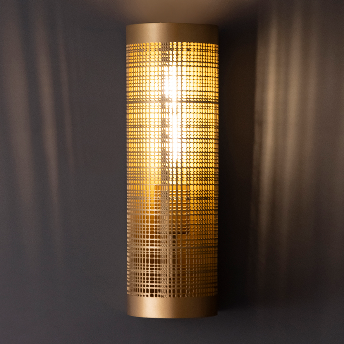 Maxim 31220 Hatcher 1-lt 14" Tall Wall Sconce - Gold