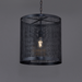 Maxim 31222 Hatcher 1-lt 15" Pendant - Black