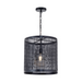 Maxim 31222 Hatcher 1-lt 15" Pendant - Black