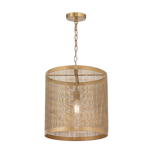 Maxim 31222 Hatcher 1-lt 15" Pendant - Gold
