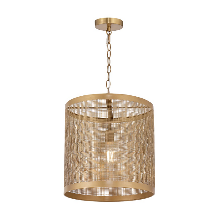 Maxim 31222 Hatcher 1-lt 15" Pendant - Gold