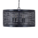 Maxim 31224 Hatcher 4-lt 24" Pendant - Black