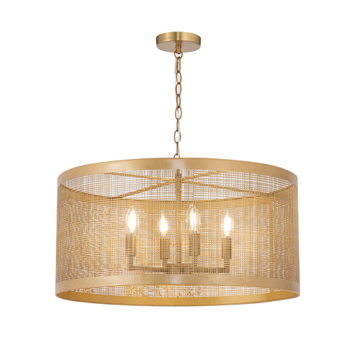 Maxim 31224 Hatcher 4-lt 24" Pendant - Gold