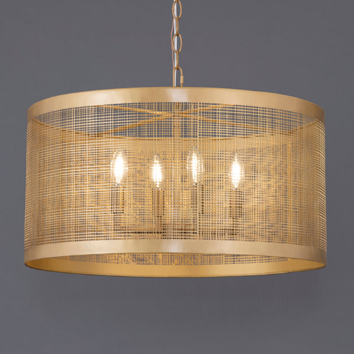 Maxim 31224 Hatcher 4-lt 24" Pendant - Gold