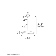 Maxim 31262 Denarii 2-lt 25" Pendant