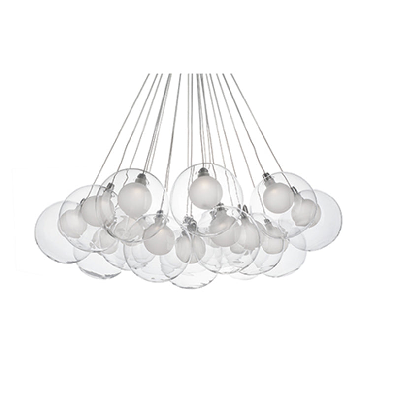 Kuzco CH3128 Bolla 19-lt 28" LED Chandelier