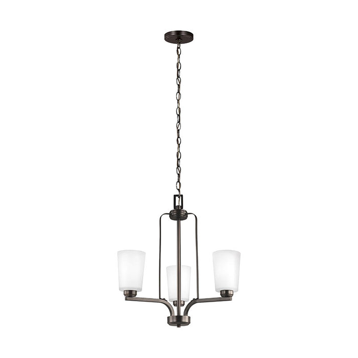 Sea Gull 3128903EN3 Franport 3-lt 20" LED Chandelier