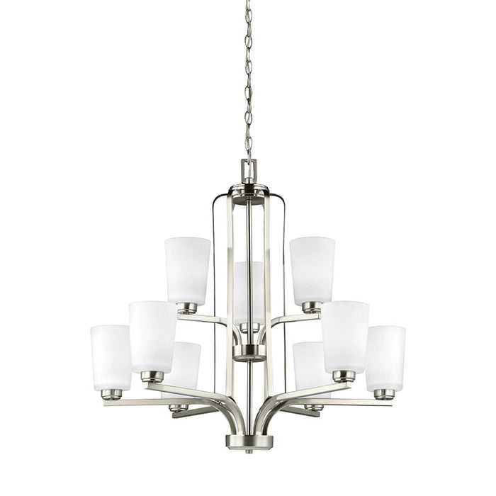 Sea Gull 3128909 Franport 9-lt 30" Chandelier