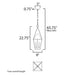 Maxim 3168 Bavaria 2-lt 9" Outdoor Pendant
