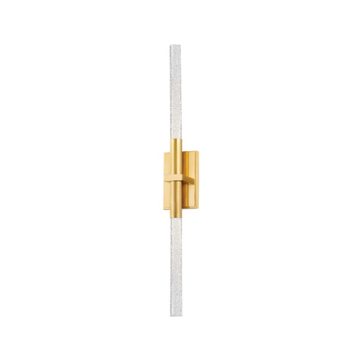Hudson Valley 3222 Millerton 2-lt 22" Tall LED Wall Sconce - Aged Brass