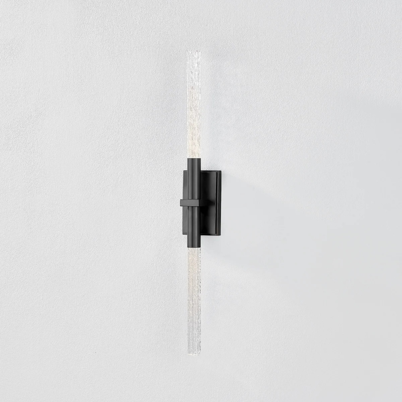 Hudson Valley 3222 Millerton 2-lt 22" Tall LED Wall Sconce - Black Brass