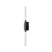 Hudson Valley 3222 Millerton 2-lt 22" Tall LED Wall Sconce - Black Brass
