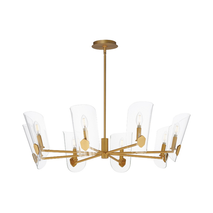 Maxim 32358 Armory 8-lt 36" Chandelier