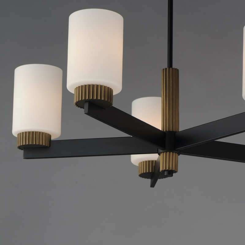 Maxim 32655 Ruffles 5-lt 30" Chandelier