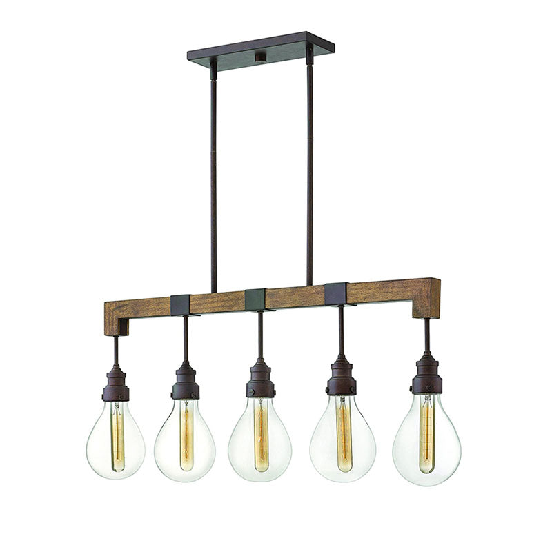 Hinkley 3266 Denton 5-lt 36" LED Linear Suspension Light