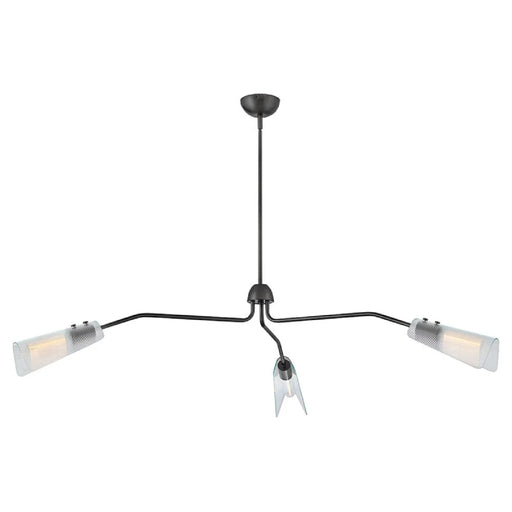 Hinkley 48303 Altman 3-lt 60" LED Chandelier - Gunmetal