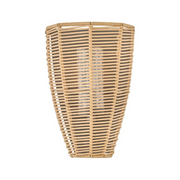 Hinkley 10380 Luca 1-lt 12" Tall LED Outdoor Wall Sconce - Black/Camel