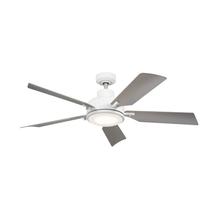Kichler 330057 Guardian 54" Ceiling Fan with LED Light Kit - White