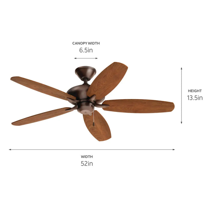 Kichler 330160 Renew 52" Ceiling Fan