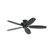 Kichler 330160 Renew 52" Ceiling Fan - Satin Black with Satin Black/Silver Blade