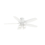 Kichler 330162 Renew 52" Ceiling Fan with LED Light Kit - Matte White with Matte White/Distressed Antique Gray Blades