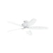 Kichler 330163 Renew 52" Ceiling Fan with LED Light Kit - Matte White with Matte White/Distressed Antique Gray Blades