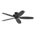 Kichler 330164 Renew 52" Ceiling Fan - Satin Black&nbsp;with Satin Black/Silver Blade