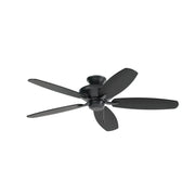 Kichler 330165 Renew 52" Ceiling Fan - Satin Black with Satin Black/Silver Blade