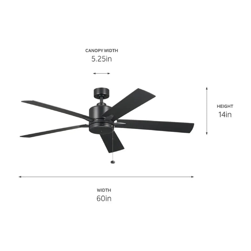 Kichler 330243 Lucian 60" Ceiling Fan