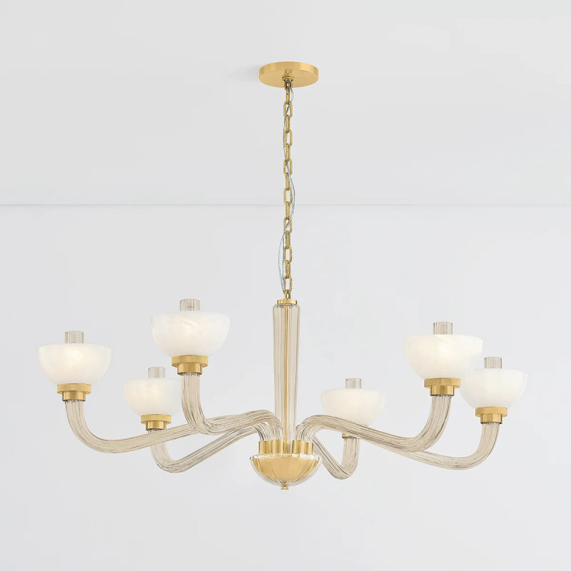 Hudson Valley 3306 St. Lawrence 6-lt 49" Chandelier
