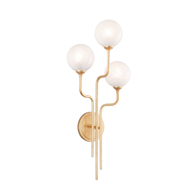 Corbett 332-03 Onyx 3-lt 31" Tall LED Wall Sconce